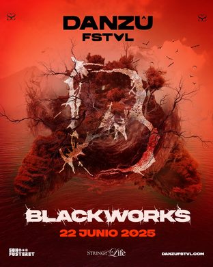 Cartel de Danzû FSTVL x Blackworks