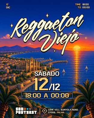 Cartel de Reggaeton Viejo