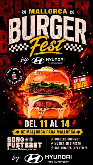 Cartel de Mallorca Burger Fest