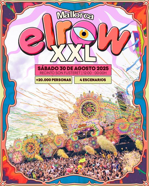 Cartel de elrow XXL