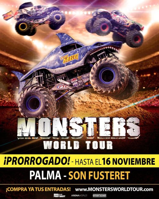 Cartel de Monsters World Tour